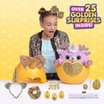 thumbnail image 4 of ZURU Rainbocorns Egg Epic Golden Egg Seal Snail Reindeer Giant Egg Surprises Plush Gift Toys Children Girl Large Stuffed Toys, 4 of 5