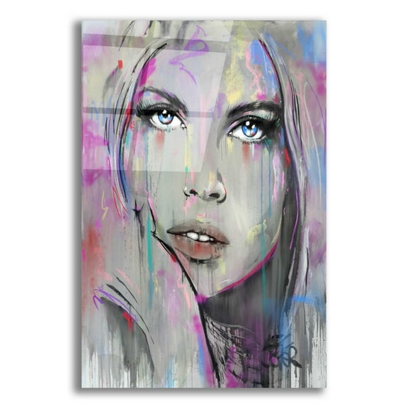 Epic Art 'Comes And Goes' by Loui Jover, Acrylic Glass Wall Art, 16"x24"