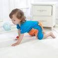 thumbnail image 2 of Body De Bebé Canastilla Onesies Para Niños Pequeños Recién Nacidos Niñas Niños Ropa De Manga Corta Gateando Sólido Mopa Mameluco Mono Azul Odeerbi  LM103-262, 2 of 8