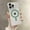 Green, variant on ChicShell Magnetic Compatibility with iPhone 12 Pro Case Clear, [Not Yellowing] [Military-Grade Drop Protection] Clear Slim Phone Cases For iPhone 12 Pro, White
