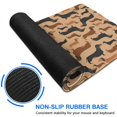 thumbnail image 6 of Long Mouse Pads for Desk,Retro Style Dachshunds Desk Mats on Top Of Desks, Desk Mouse Pad Extra Large with 3mm Non-Slip Base and Stitched Edge for Gaming,Office,Work,Home 47.3"x23.6", 6 of 6