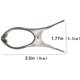 thumbnail image 2 of Pinzas para ropa de metal, paquete de 20 pinzas para toallas de piscina de acero inoxidable de 3,5 pulgadas, pinzas para sillas para toallas de playa, deje que su ropa, edredones y mantas se vue, 2 of 5