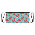 thumbnail image 2 of Watermelon Slice and Seed Server Apron with 3 Pockets Waterproof Waitress Waist Short Apron for Man Woman 12 Inches, 2 of 7