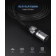 thumbnail image 2 of Cable de micrófono GearIt XLR macho a hembra, 6 m, paquete de 6 unidades, negro, 2 of 8