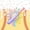 Purple Pink, variant on Castle Fairy Baseball Twin Comforter Sets for Female Men,Abstract Splash Bedding Set