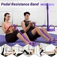 thumbnail image 3 of 2026 Upgrade 4 Tube Pedal Resistance Device, Pedal Resistance Bands with Handle, Fashion Puller Exercise, Multifunction Fitness Bands for Abdomen, Waist, Arm, Leg, 3 of 6