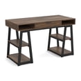 thumbnail image 4 of Safdie & Co. Writing Desk/Computer Table/Gaming Office Desk-48"L/Walnut/Black Metal, 4 of 4