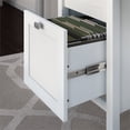 thumbnail image 4 of Pemberly Row Contemporary 2 Drawer File Cabinet in Pure White, 4 of 6