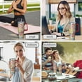 thumbnail image 7 of OBREWU Pioneer Flower Tumbler with Handle and Lid,Pioneer Flower 40oz Double Wall Vacuum Insulated Tumbler,Cups Gift for Women and Men, 7 of 7