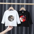thumbnail image 2 of Skibidi-ropa de inodoro para niños y niñas, camiseta de manga larga de algodón, ropa de Anime, camisetas cómodas, camisa Base de dibujos animados, regalo para niños, 2 of 4