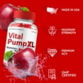 thumbnail image 2 of Vital Pump XL Max + Gummies for Men, Advanced Formula, Vital Pump XL Max+ Supplement for Men All Natural Maximum Strength (1 Pack), 2 of 6