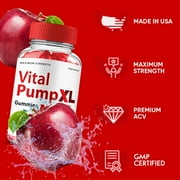 Vital Pump XL Max + Gummies for Men, Advanced Formula, Vital Pump XL Max+ Supplement for Men All Natural Maximum Strength (10 Pack)