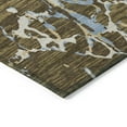 thumbnail image 4 of Addison Rugs Chantille Indoor/Outdoor Transitional Stripes Coffee Washable Rectangle Rug, 5' x 7'6", 4 of 6