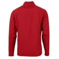 thumbnail image 3 of Men's-Cutter & Buck  Red New England Revolution Adapt Eco Knit Hybrid Recycled Full-Zip Jacket, 3 of 3