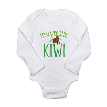 

CafePress - Im A Wee Little Kiwi (New Zealand Map) Body Suit - Long Sleeve Infant Bodysuit