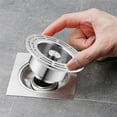 MFJESEAA Stainless Steel Strainer Leak Proof Kitchen Stopper Replacement Efficient Clogging