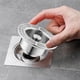 thumbnail image 4 of Colador De Acero Inoxidable | Tapón De Cocina A Prueba De Fugas De Repuesto | Eficaz Colector De Pelos | Colador Para Alimentos Y Colector De Pelos En Kit, 4 of 7