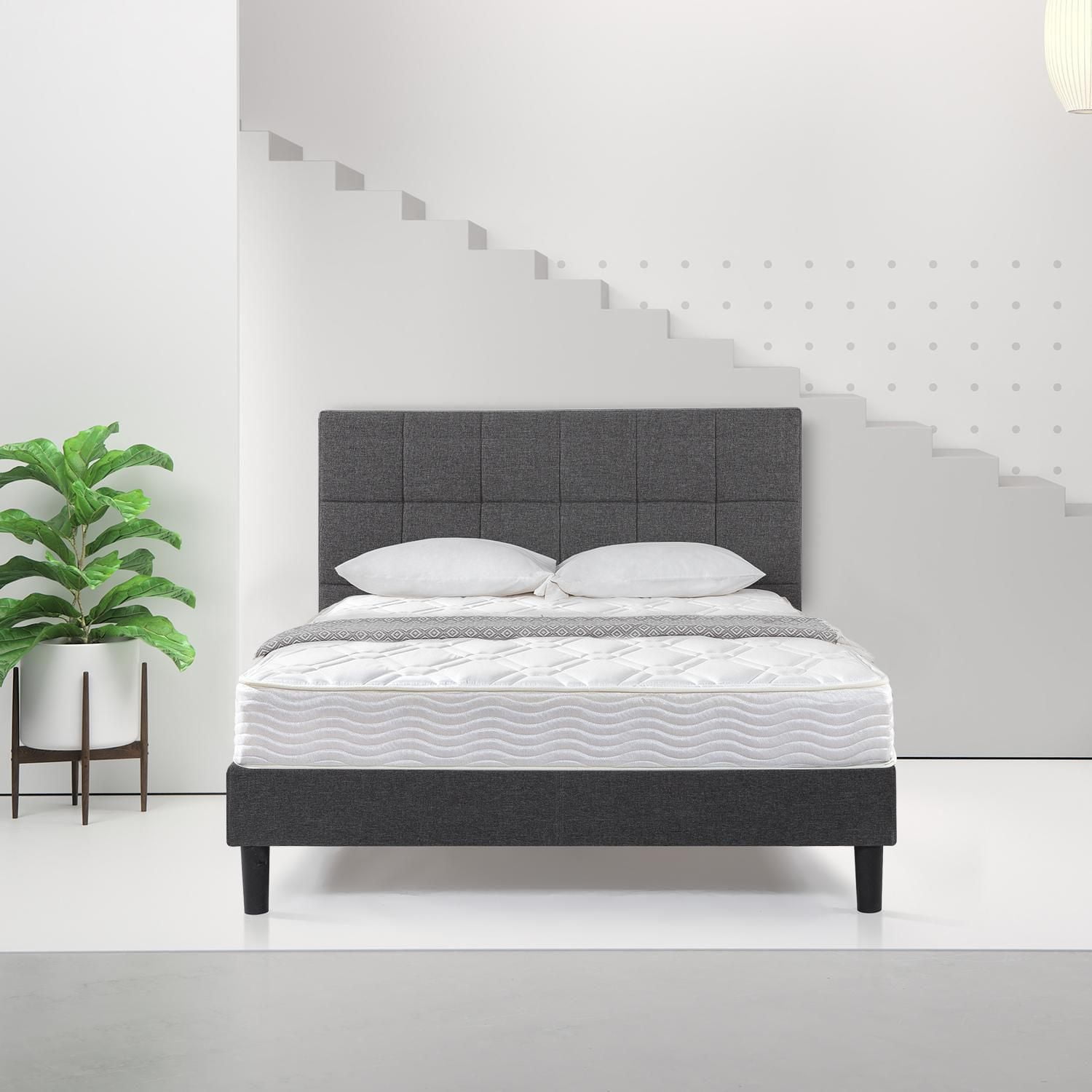 Zinus Spa Sensations 8 inch Support Spring Mattress, Twin, Full, Queen