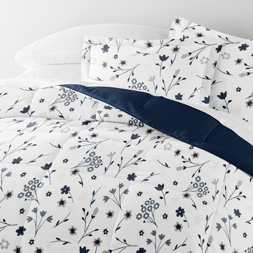 Floral Navy
