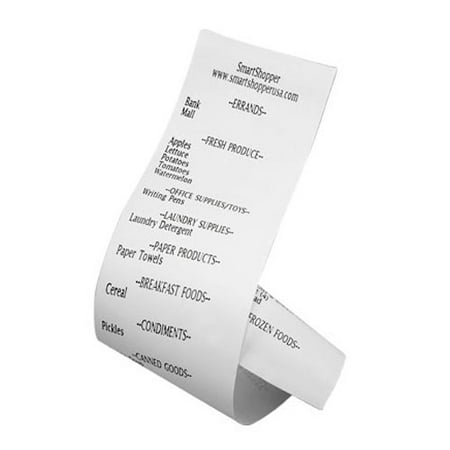 SmartShopper 101 Paper Roll Refill, 3-Pack