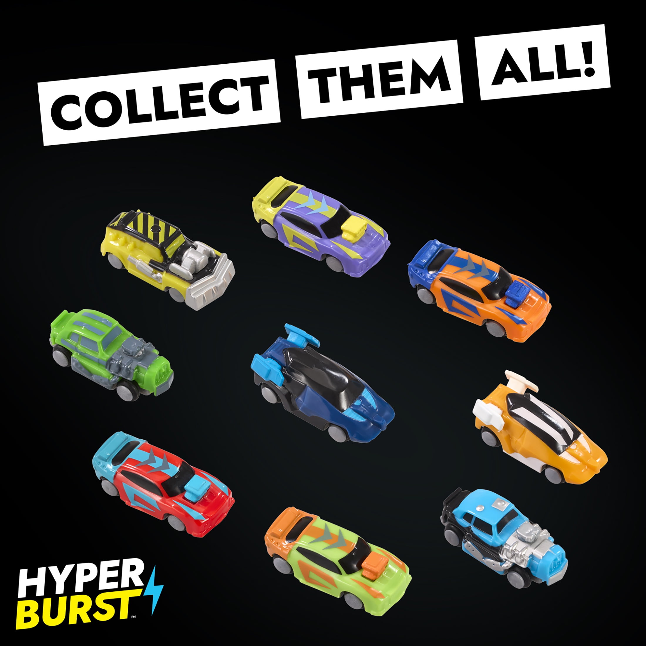 Hyper Burst - Battle Racers Blue Raider Car & Launcher