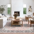 thumbnail image 3 of Living Room Rug 8x10, Washable Boho Area Rug Vintage Low Pile Non Slip Carpet for Bedroom, Dining Room Home Office, 3 of 5