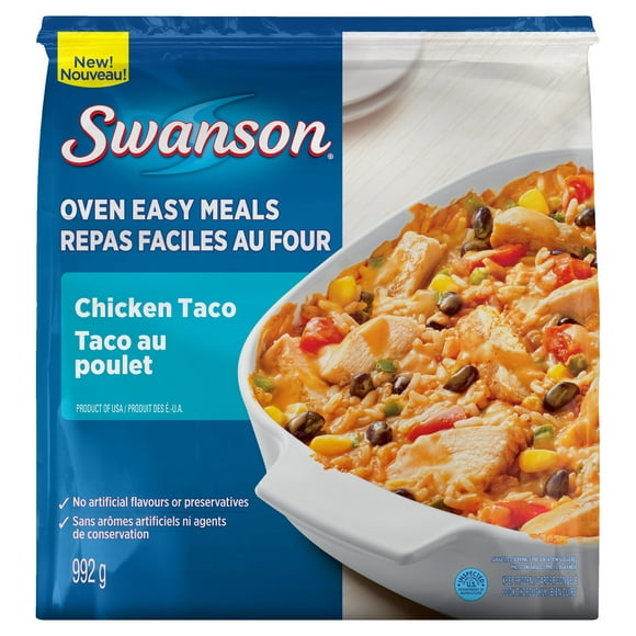 Swanson Meals Chicken Taco Oven Bake, Taco Oven Bake
