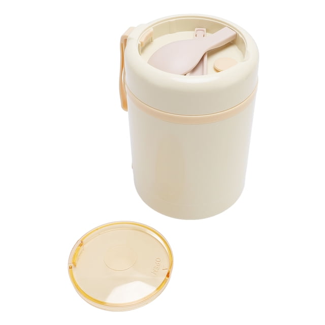 USB Powered Portable Food Warmer, 304 Stainless Steel Leakproof 600ml Lunch Box with Spoon, 60 Constant Temp for Travel, On the Go, Keeps Food Warm & Tasty, Ideal for Office