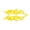 12cm-Yellow, variant on High Visibility Reflective Flame Pattern Car Scratch Covers Stickers Decals for Enhanced Visibility Easy to Apply 1 Pair