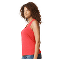 thumbnail image 4 of Gildan Softstyle Cvc Racerback Tank Top, Women's Sleeveless Semi-Fitted Tank, Red Mist, 2XL, 4 of 5