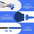 thumbnail image 6 of NEWE Commercial Mop for Floor Cleaning, Heavy Duty Industrial Mops with 55 inches Long Handle (Blue), 6 of 8