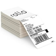 Rollo Direct Thermal Shipping Labels - Genuine 4x6 Thermal Rollo Labels Fanfold - Perforated and Strong Adhesive (500 Pack)