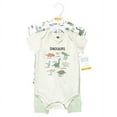thumbnail image 2 of Hudson Baby 2 Cotton Short-Sleeve Bodysuits and Pant Set, Preemie - 24 Months, 2 of 5