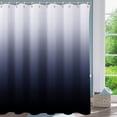 thumbnail image 2 of Shower Curtain, Ombre Blue Shower Curtains for Bathroom, Shower Curtain Sets Farmhouse Cloth Blue Shower Curtains, Rustic Washable Bathroom Waterproof Shower Curtain, 72x72 Inch, 2 of 6