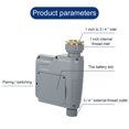 thumbnail image 4 of Generic Contrôleur d'Irrigation Intelligent Compatible WiFi avec Système d'Arrosage Automatique, Arroseur de Jardin Sans Fil, Minuterie et Pulvérisation de Brume pour Plantes, Compatible avec Connecteurs Rapides QT-06R & QTW-02R, 4 of 6