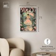 thumbnail image 5 of Garden Parasol Stroll Cover Canvas Print Glam Art Prints by Art Remedy, White Frame, 20 x 30, 5 of 7