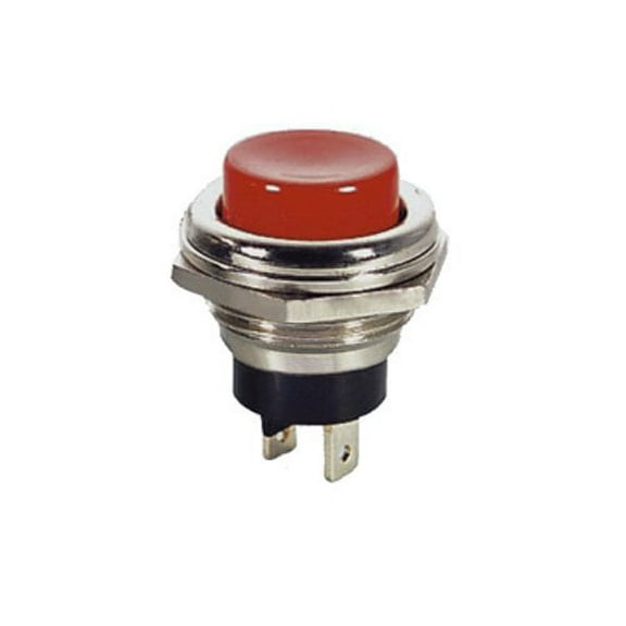 CYGUSA SPST Normally Open Push Button Switch-RED