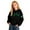 A Black, variant on Girls Hoodies St. Patrick'S Day Kids Long Sleeve Hooded Sweatshirt Shamrock Print Pocket Pullover Soft Casual Top Black 3 Years-4 Years