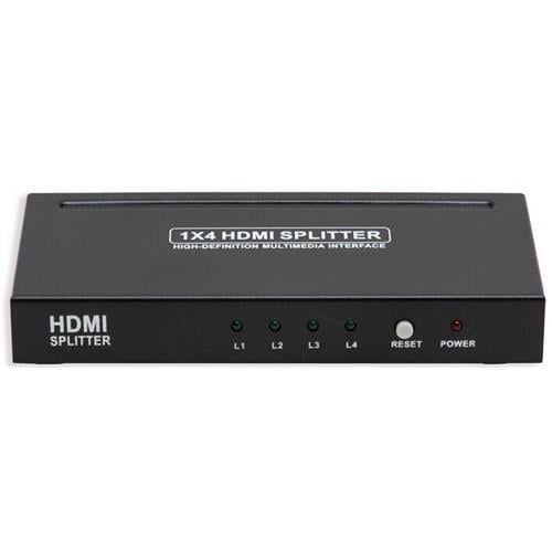 SYBA SY-SPL31052 4 Port 1.3 Splitter Box Distributes High-Definition Signal 4 HDTV - Walmart.com