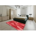 thumbnail image 5 of Ahgly Company Machine Washable Indoor Rectangle Transitional Red Area Rugs, 2' x 5', 5 of 7