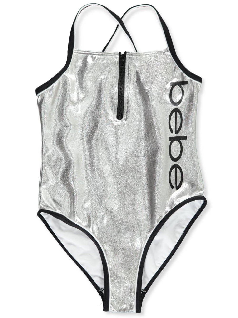 Bebe Bebe Girls 1 Piece Swimsuit Walmart Com Walmart Com