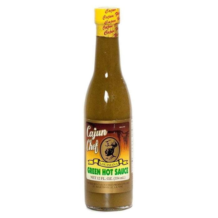 Cajun Chef Green Louisiana Hot Sauce 12 oz