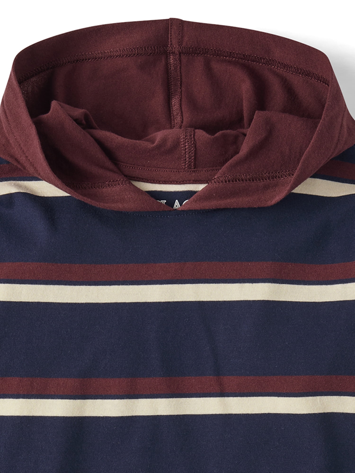 The Children's Place Boys Long Sleeve Stripe Hooded Top, Sizes XS-XXL