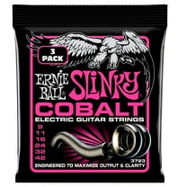 Ernie Ball Super Slinky Cobalt Electric Guitar Strings, 9-42 Gauge, 3 Pack
