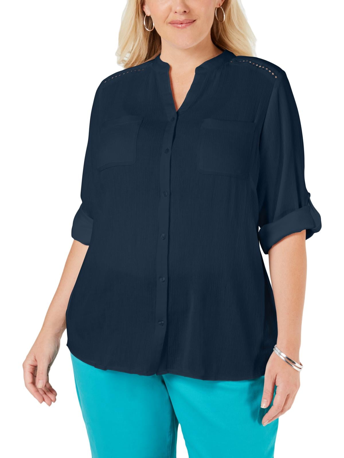 charter club plus size tops