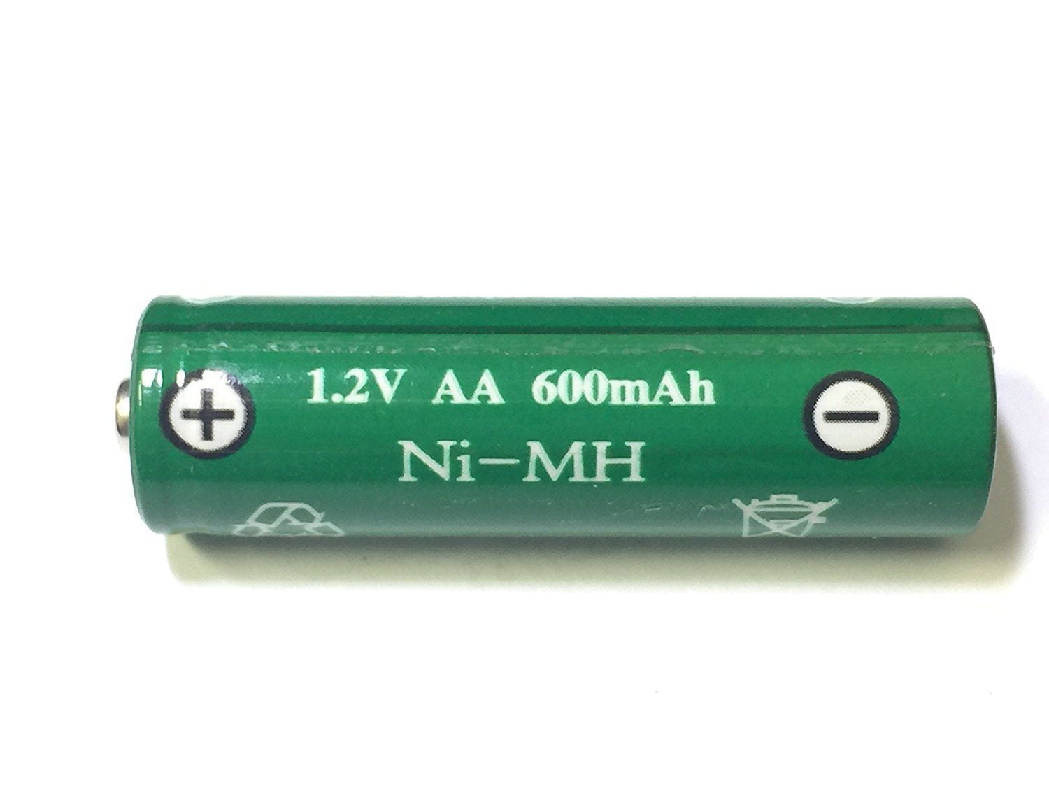 20 AA Rechargeable Batteries NiMh 600mAh 1.2V Solar Garden NiMh Light