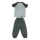 thumbnail image 4 of Traje de camiseta de manga corta a escala 1:6, disfraz de tela realista, ropa en miniatura para 12" gris, 4 of 9