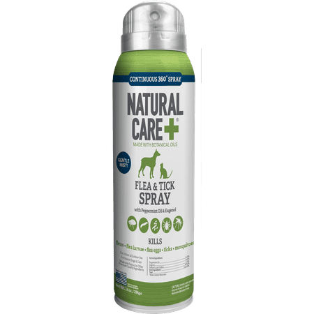Natural Care Flea and Tick Spray for Dogs and Cats | Flea Treatment for Dogs and Cats | Flea Killer with Certified Natural Oils | 14 (Best Household Flea Spray 2019)