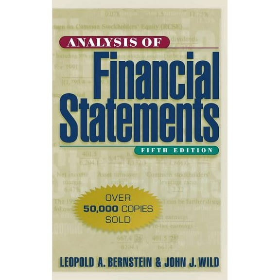 Analysis of Financial Statements, (Hardcover)