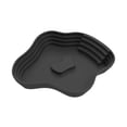 thumbnail image 4 of Plato de alimentación de es de la piscina de baño de con hábitat de lagartos de alimentación de tortuga de rampa para hámster tortuga dragón erpiente Negro S, 4 of 9